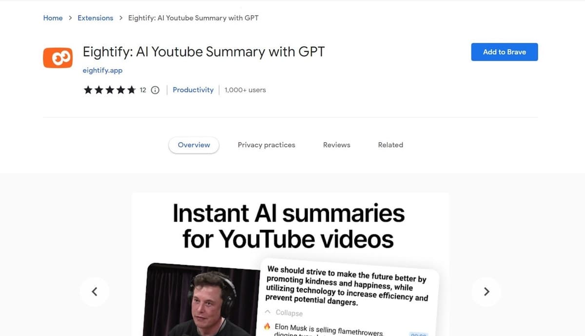 Eightify
