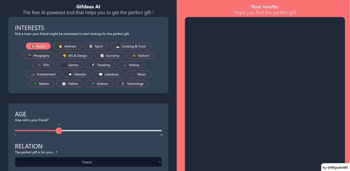 GiftIdeas AI