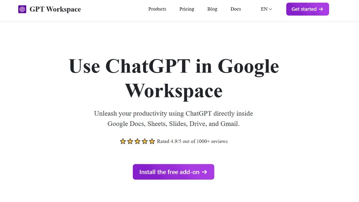 GPT Workspace