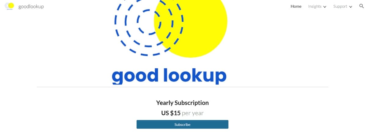 Goodlookup