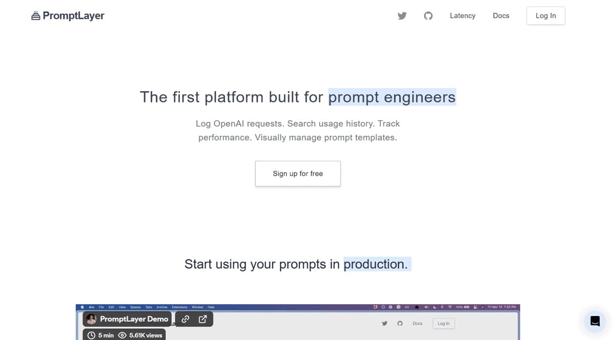 PromptLayer