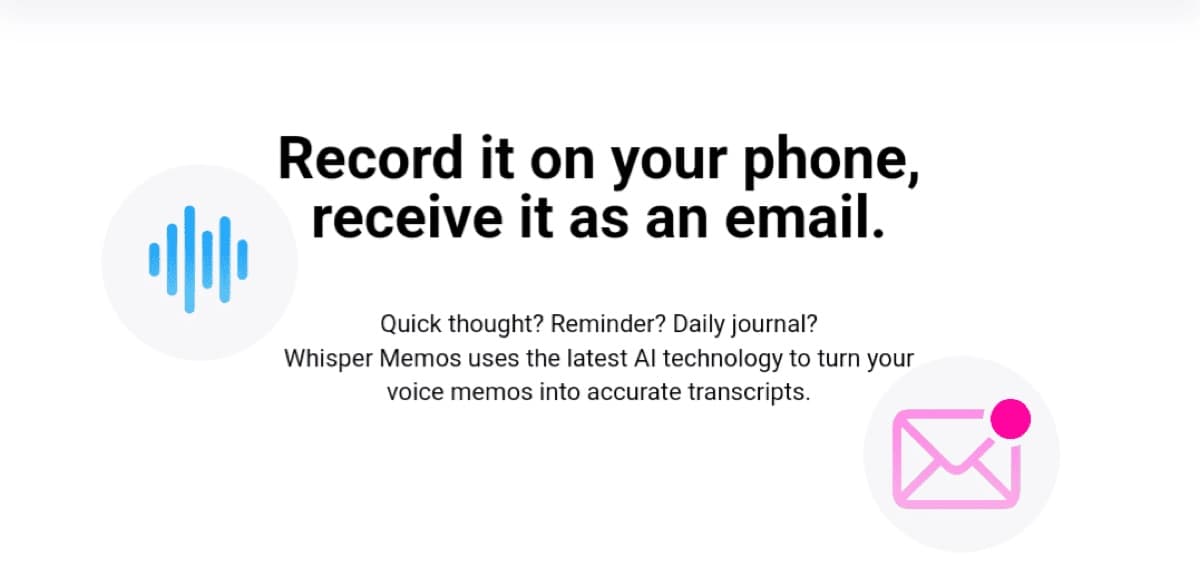 Whisper Memos