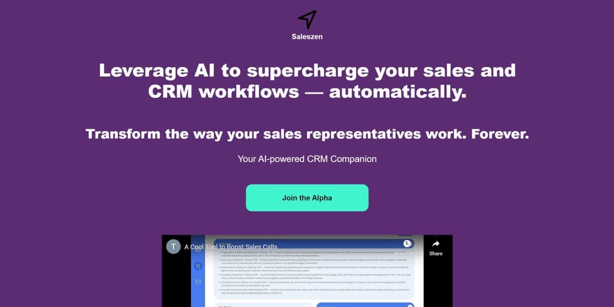 Sales Zen