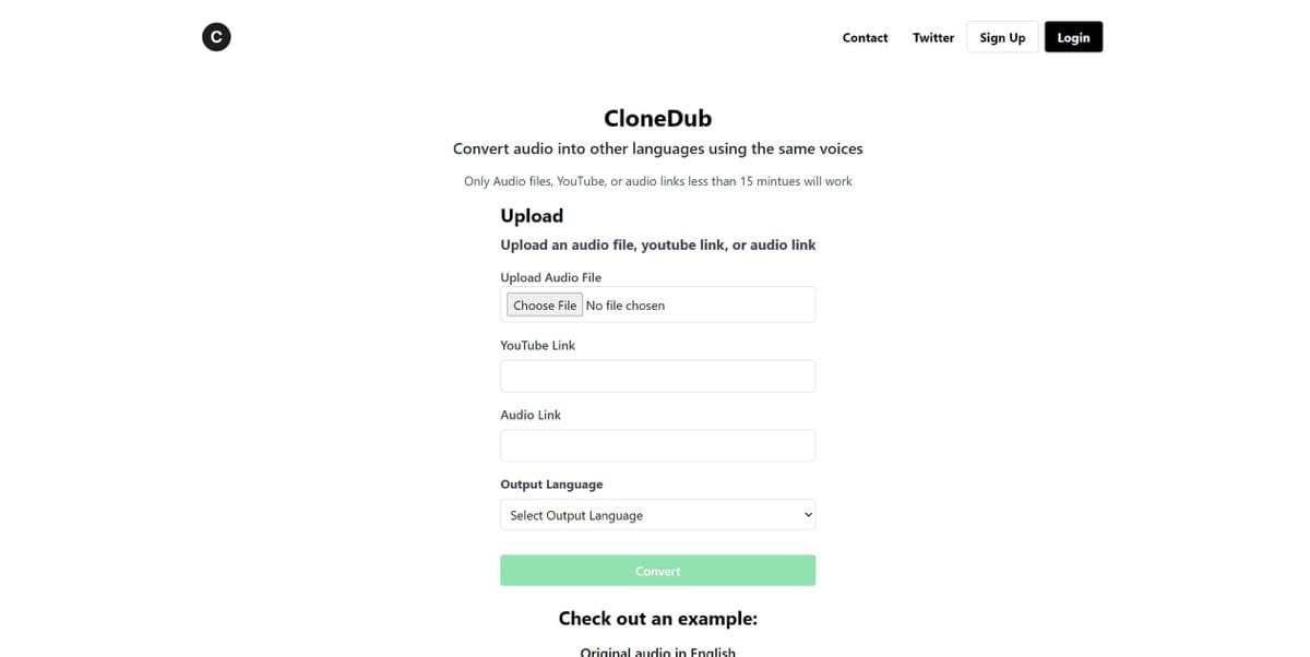 CloneDub