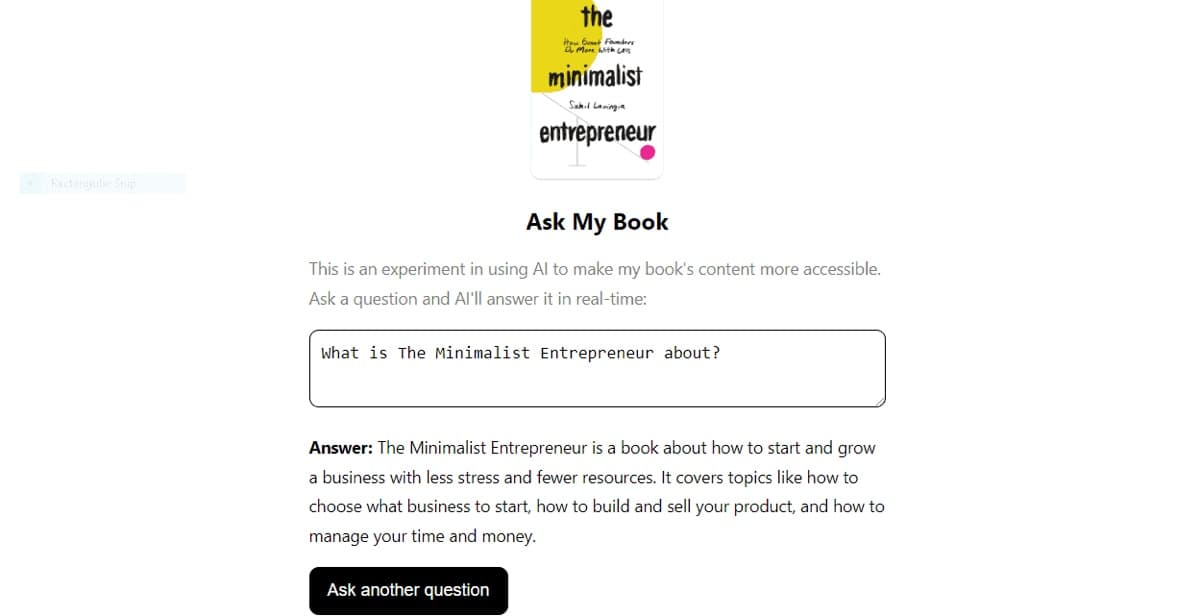 Ask My Book