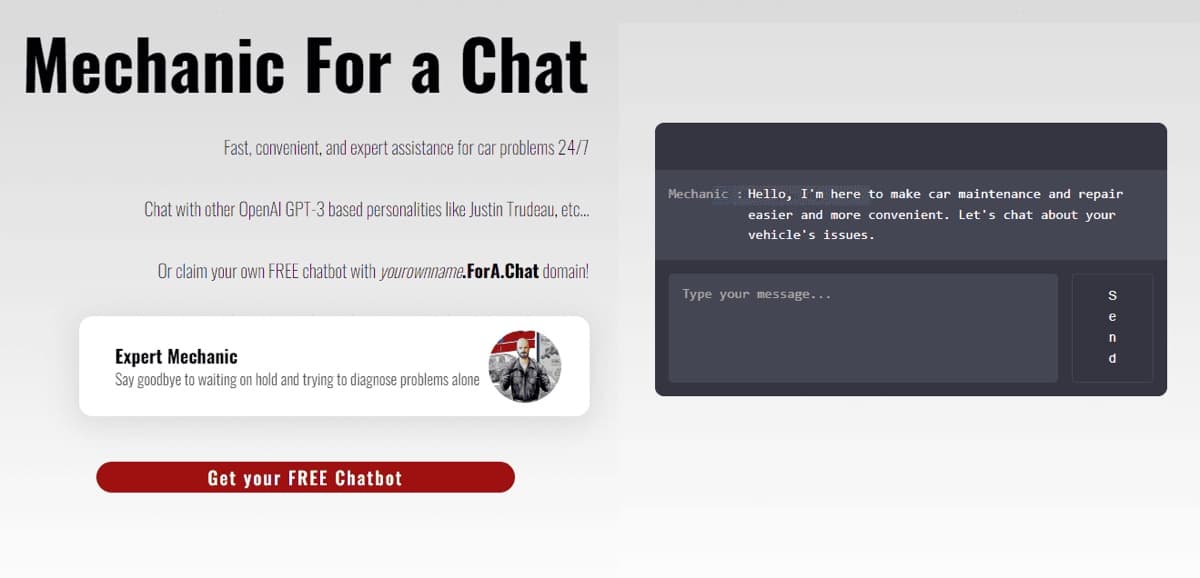 Mechanic For A Chat