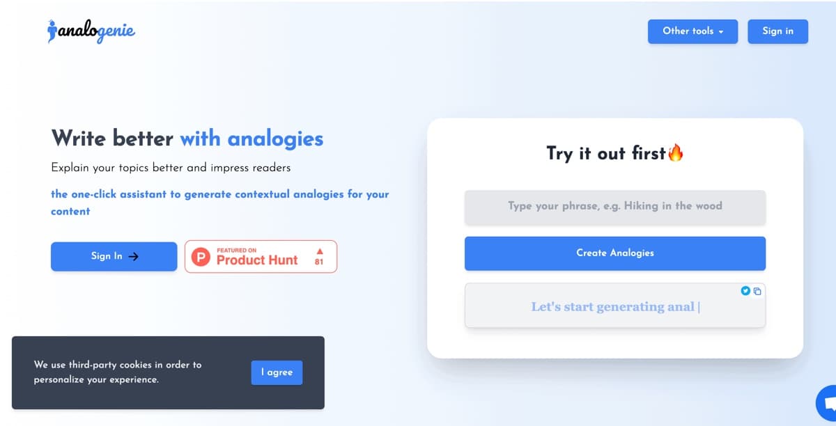 Analogenie