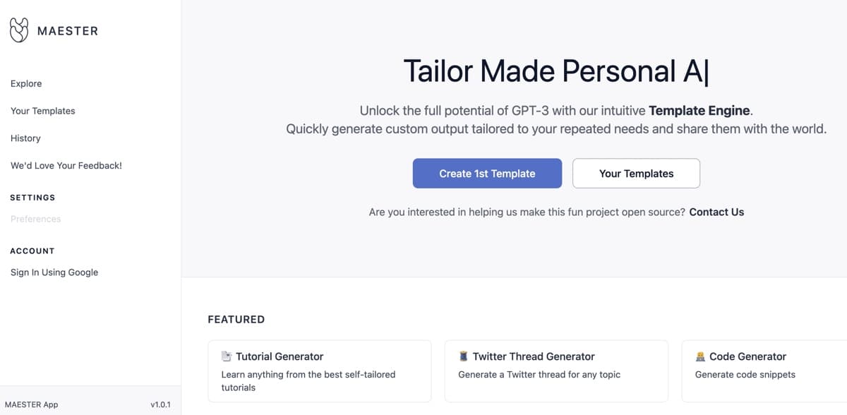 Maester.app