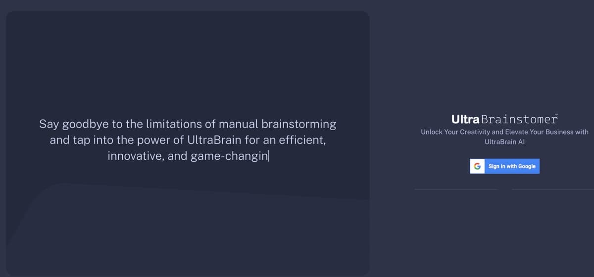 UltraBrainstomer