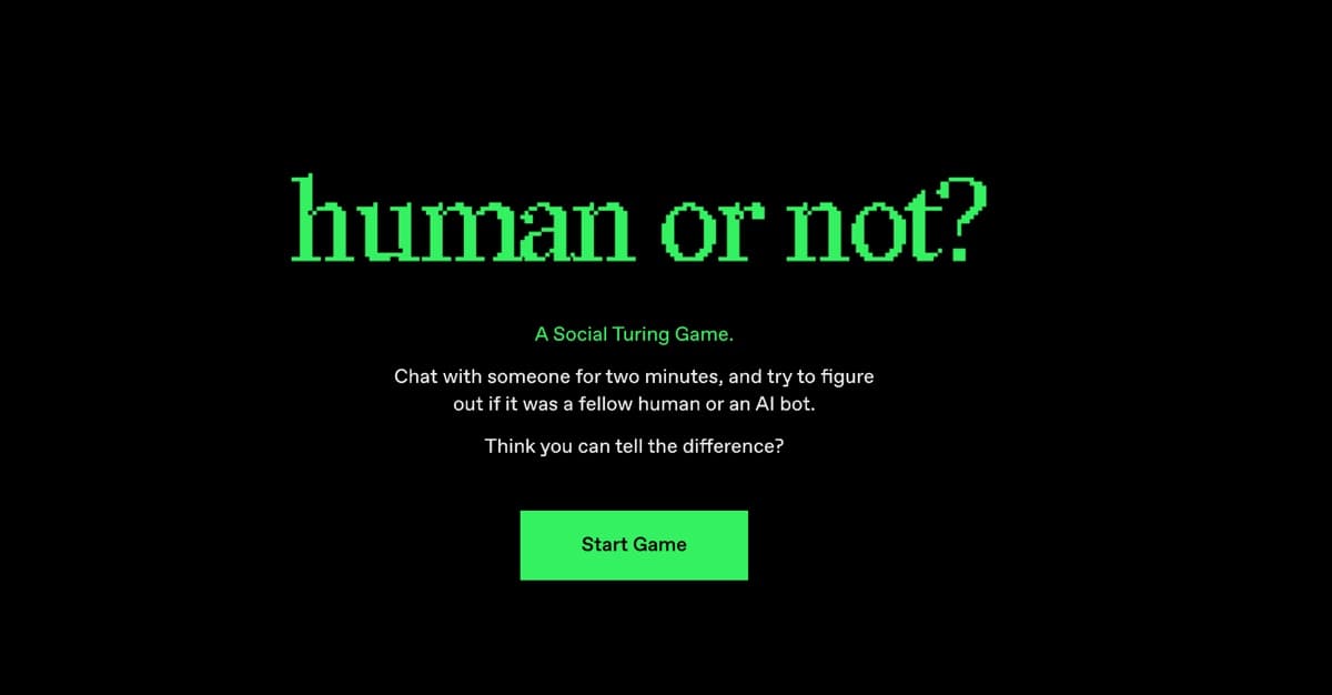 Human or Not