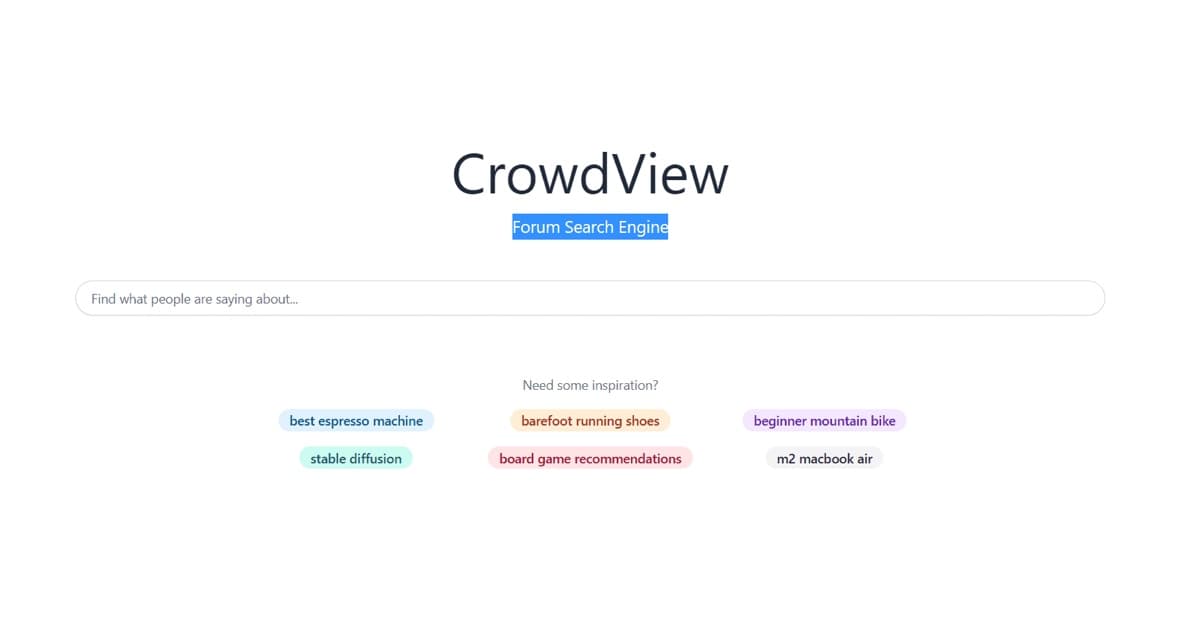 CrowdView
