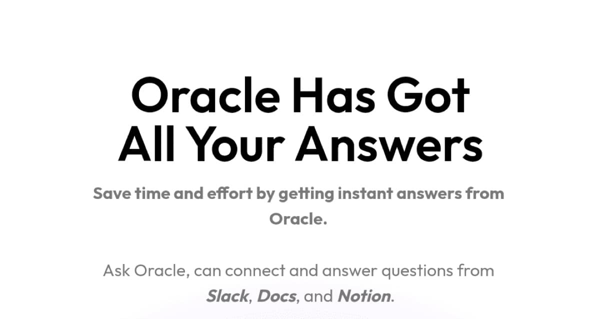 Oracle