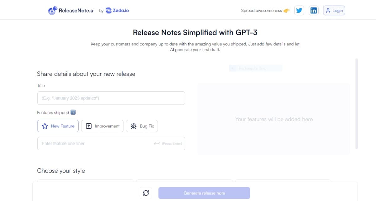 ReleaseNote.AI